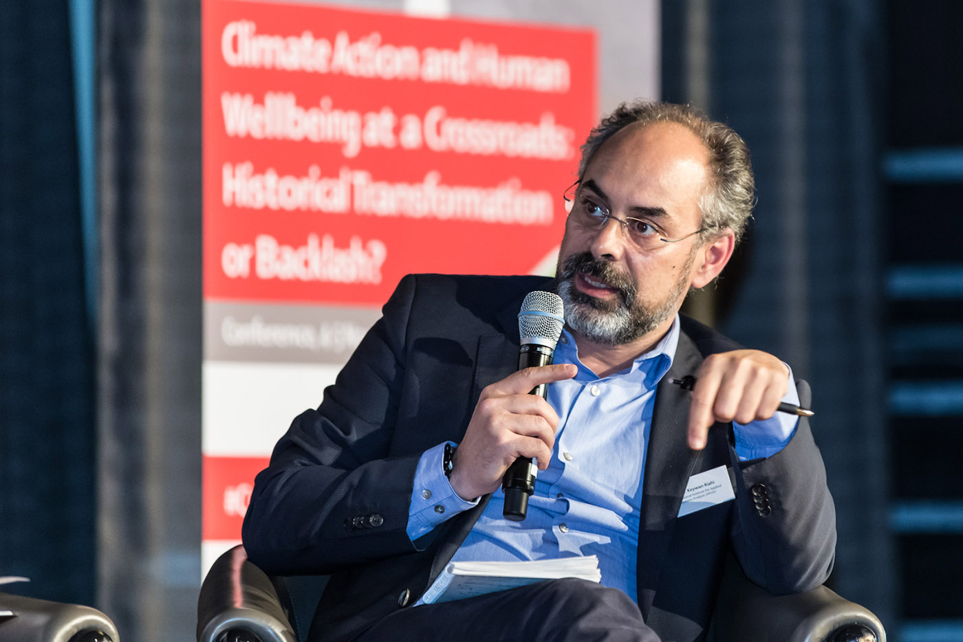 Dr Keywan Riahi said the first step in limiting global warming should be curbing energy demand. Image credit - Dr Riahi